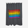 Rainbow Cats Pride Flag-None-Polyester-Shower Curtain-tobefonseca