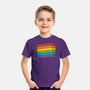 Rainbow Cats Pride Flag-Youth-Basic-Tee-tobefonseca