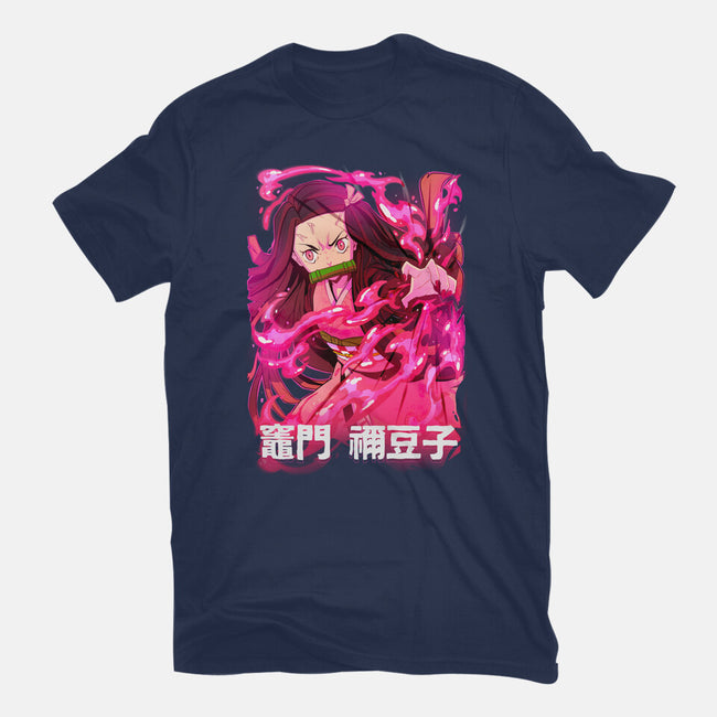 Nezuko Slayer-Mens-Heavyweight-Tee-Conjura Geek