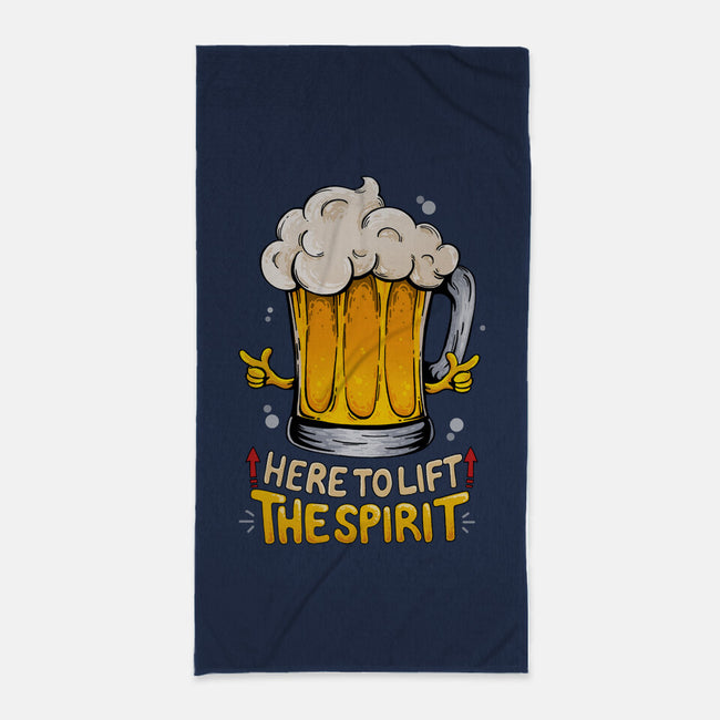 Lift The Spirit-None-Beach-Towel-Vallina84