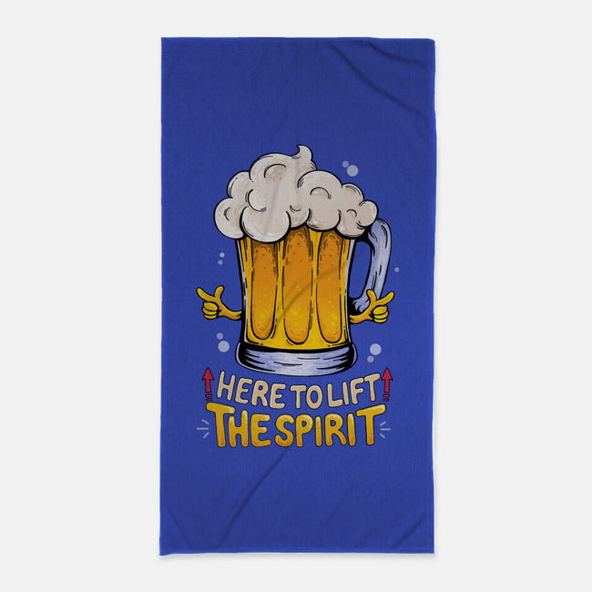 Lift The Spirit-None-Beach-Towel-Vallina84