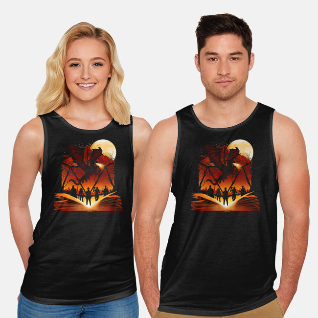 Book Of Dungeons And Dragons-Unisex-Basic-Tank-dandingeroz