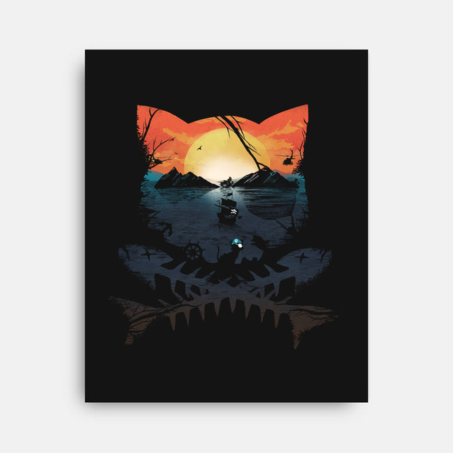Pirate Cat-None-Stretched-Canvas-dandingeroz