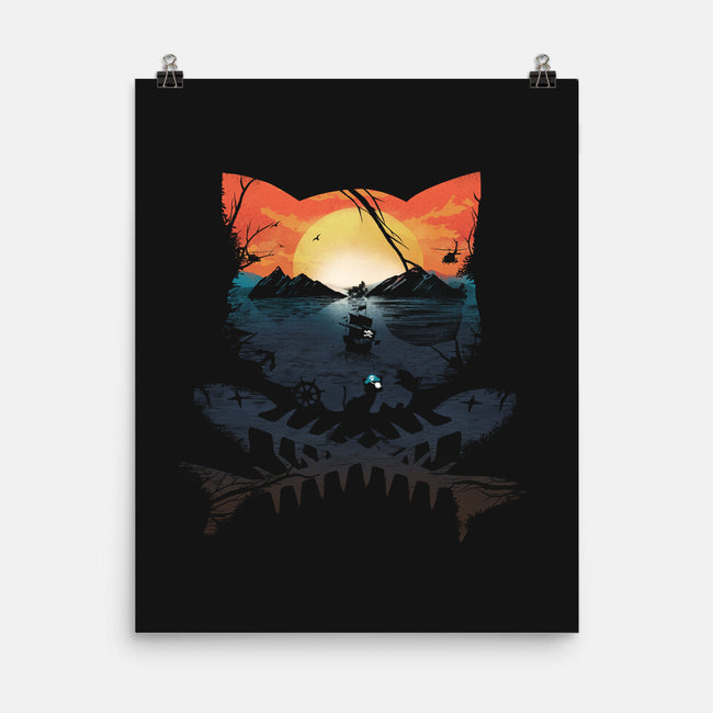 Pirate Cat-None-Matte-Poster-dandingeroz