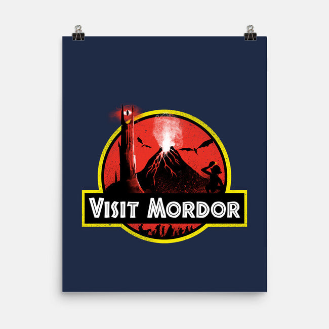 Visit Mordor-None-Matte-Poster-dandingeroz