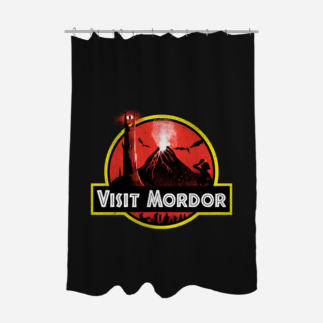 Visit Mordor-None-Polyester-Shower Curtain-dandingeroz