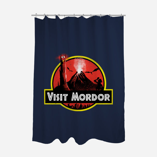 Visit Mordor-None-Polyester-Shower Curtain-dandingeroz