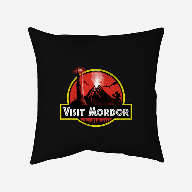 Visit Mordor-None-Removable Cover w Insert-Throw Pillow-dandingeroz