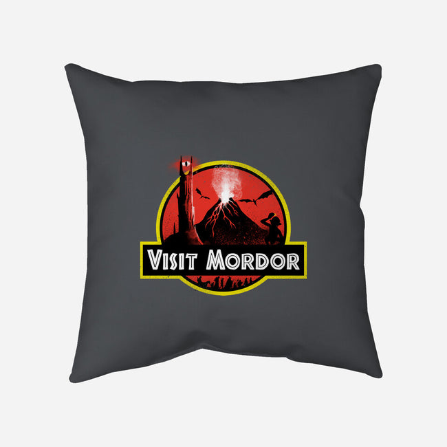 Visit Mordor-None-Removable Cover w Insert-Throw Pillow-dandingeroz