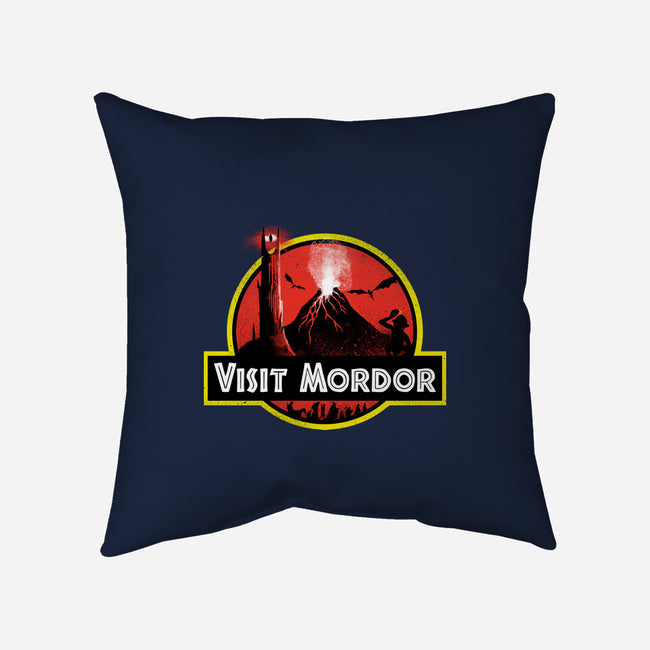 Visit Mordor-None-Removable Cover w Insert-Throw Pillow-dandingeroz
