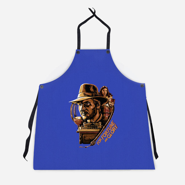 For Fortune And Glory-Unisex-Kitchen-Apron-daobiwan