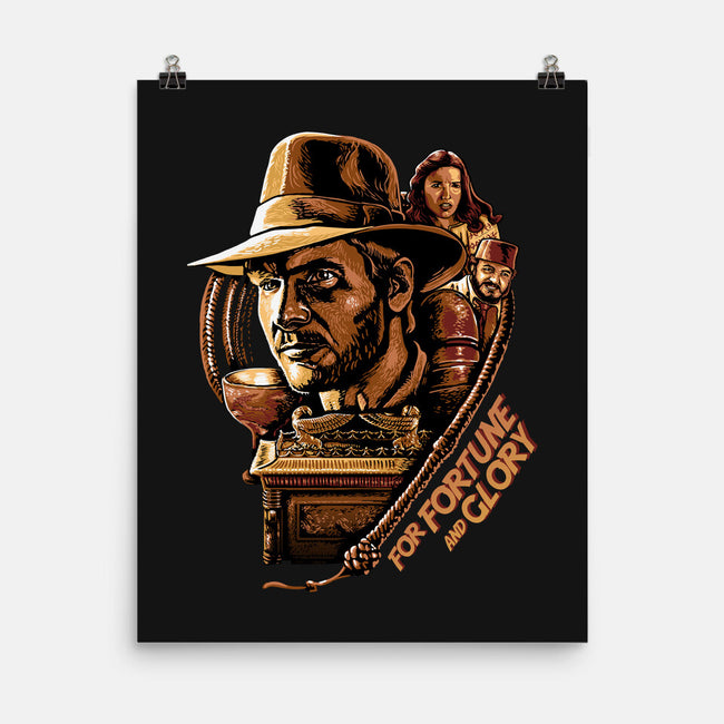 For Fortune And Glory-None-Matte-Poster-daobiwan
