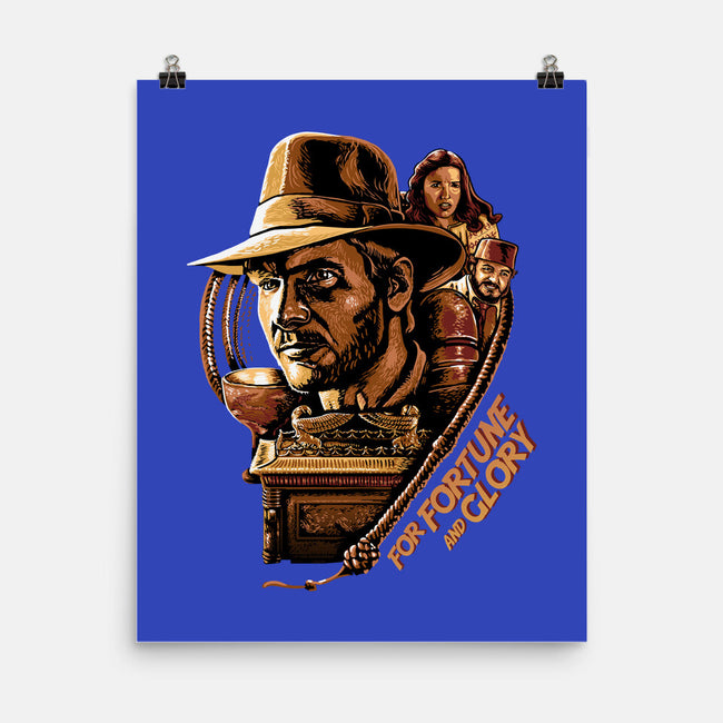 For Fortune And Glory-None-Matte-Poster-daobiwan