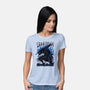 Lone Warrior-Womens-Basic-Tee-aleoarts