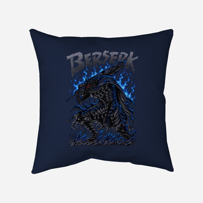 Lone Warrior-None-Removable Cover w Insert-Throw Pillow-aleoarts