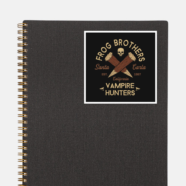 Frog Brothers-None-Glossy-Sticker-SunsetSurf