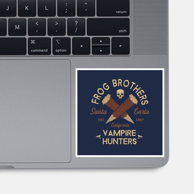 Frog Brothers-None-Glossy-Sticker-SunsetSurf