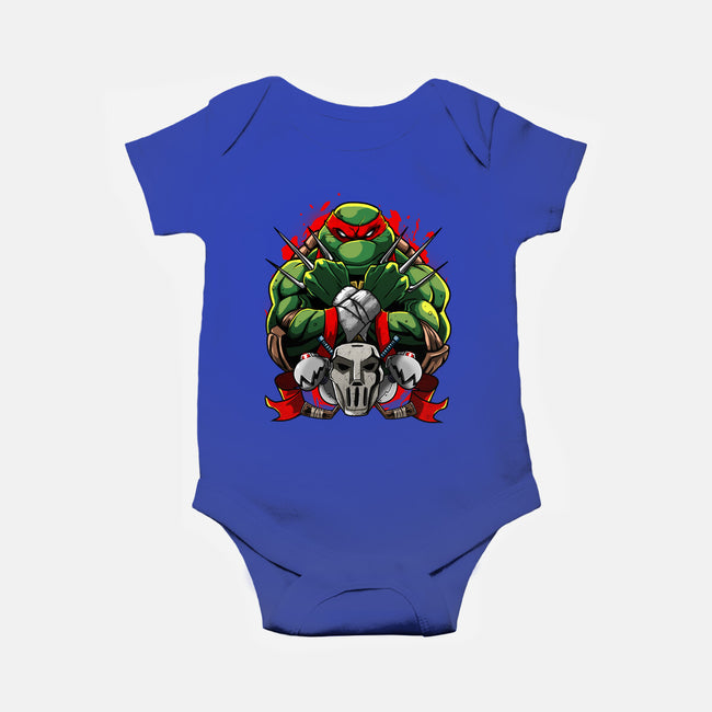 The Angry Brother-Baby-Basic-Onesie-Diego Oliver