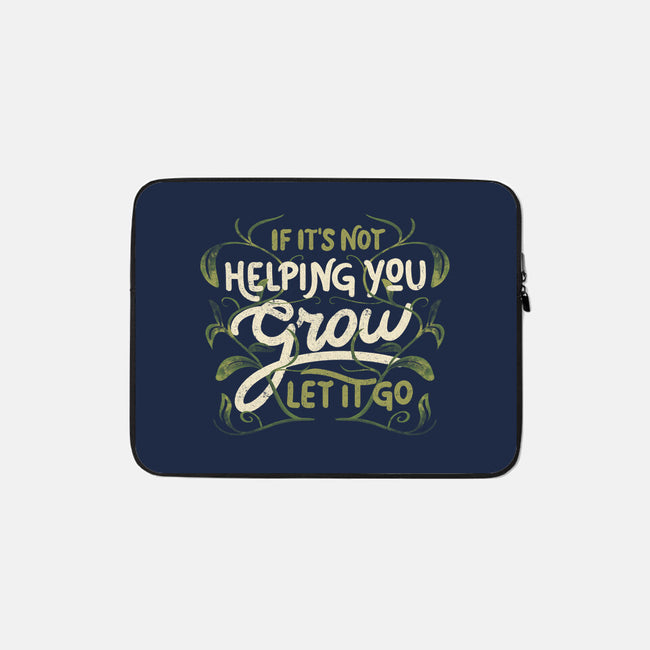Let It Go-None-Zippered-Laptop Sleeve-tobefonseca