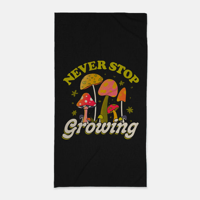 Never Stop Growing-None-Beach-Towel-tobefonseca