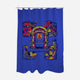Millennial Celebration-None-Polyester-Shower Curtain-estudiofitas