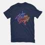 Turtle Ninja Family-Mens-Basic-Tee-nickzzarto
