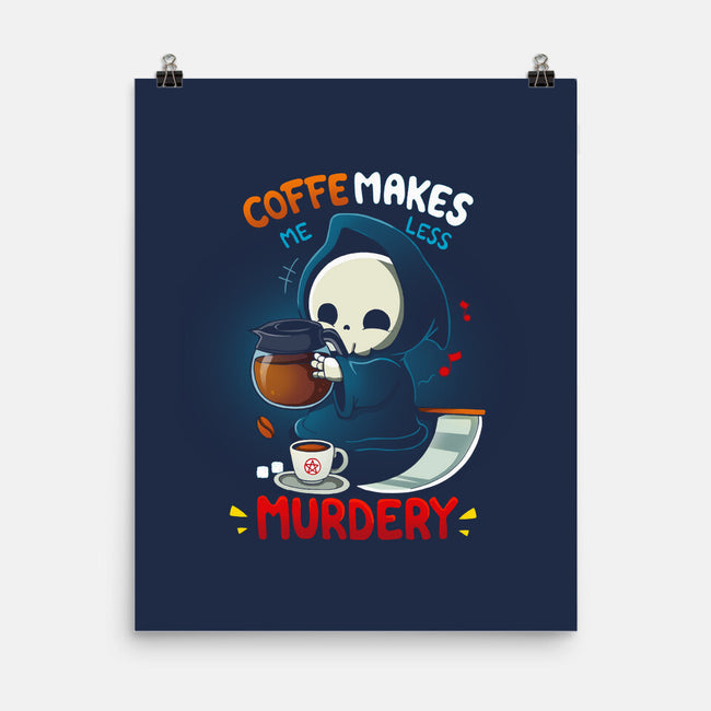 Less Murdery-None-Matte-Poster-Vallina84