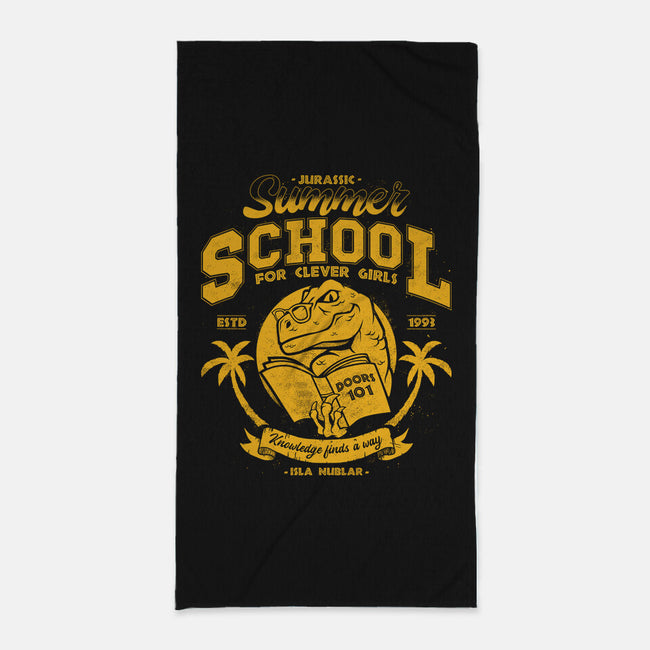 Jurassic Summer School-None-Beach-Towel-teesgeex