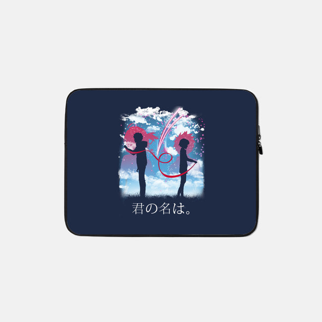 Your Name-none zippered laptop sleeve-pescapin