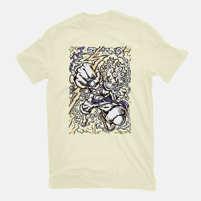 Luffy Gear 5-Mens-Premium-Tee-Panchi Art