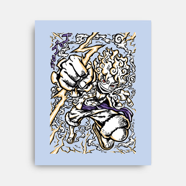 Luffy Gear 5-None-Stretched-Canvas-Panchi Art