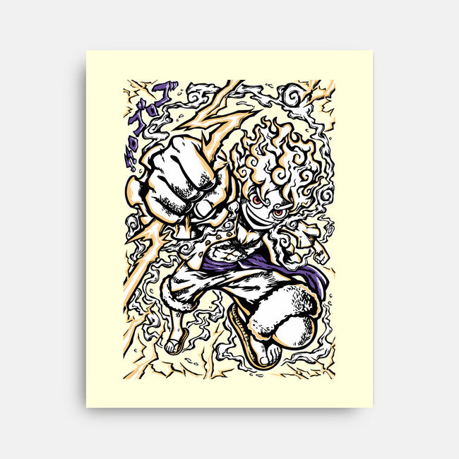 Luffy Gear 5-None-Stretched-Canvas-Panchi Art