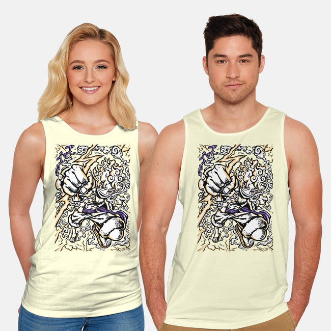 Luffy Gear 5-Unisex-Basic-Tank-Panchi Art