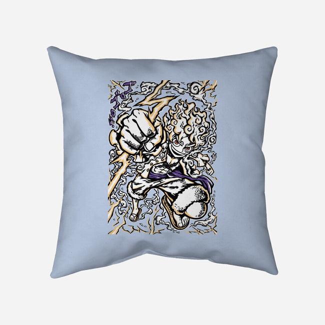 Luffy Gear 5-None-Removable Cover w Insert-Throw Pillow-Panchi Art