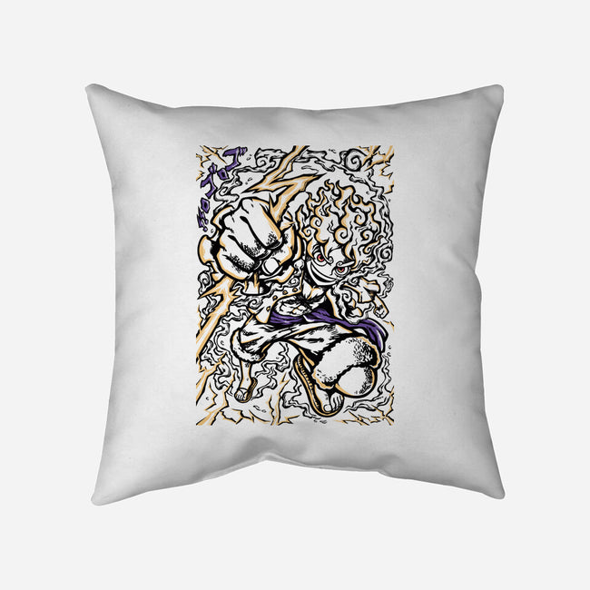 Luffy Gear 5-None-Removable Cover w Insert-Throw Pillow-Panchi Art
