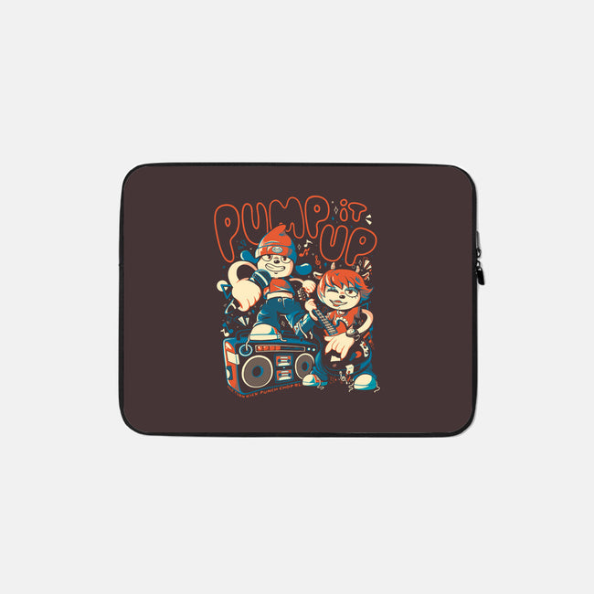 Pump It Up-None-Zippered-Laptop Sleeve-eduely