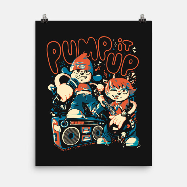 Pump It Up-None-Matte-Poster-eduely