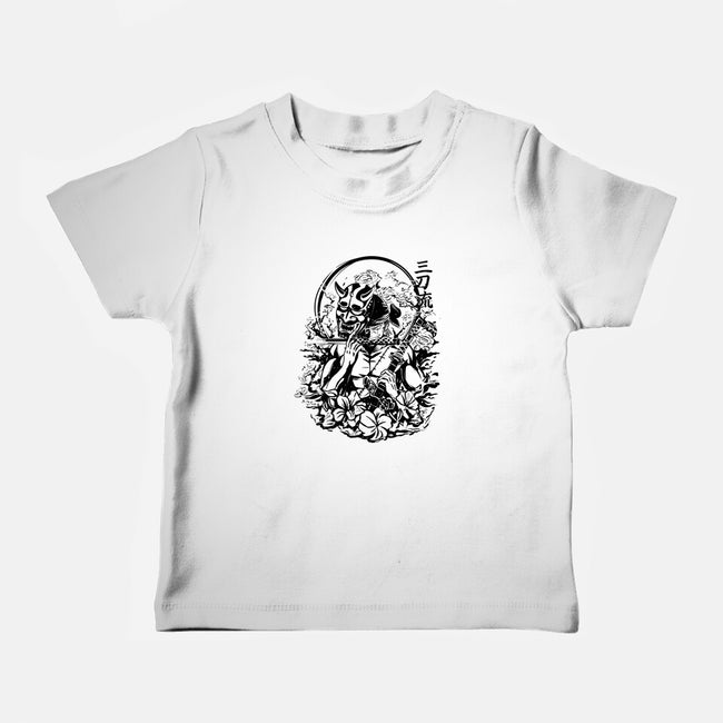 Zoro Samurai Tattoo-Baby-Basic-Tee-fanfabio
