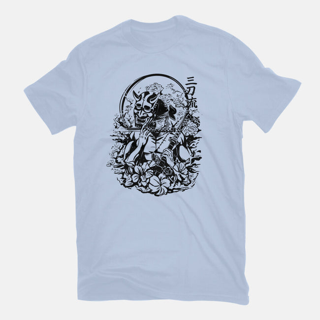 Zoro Samurai Tattoo-Mens-Basic-Tee-fanfabio