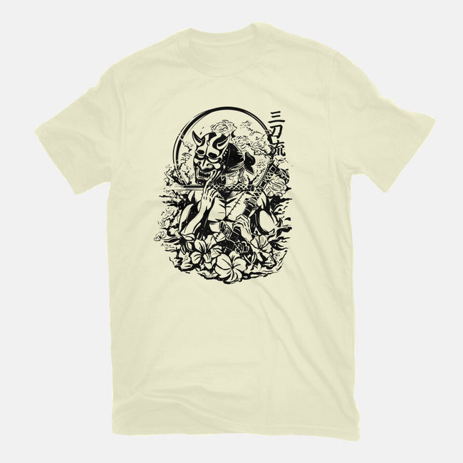 Zoro Samurai Tattoo-Mens-Basic-Tee-fanfabio