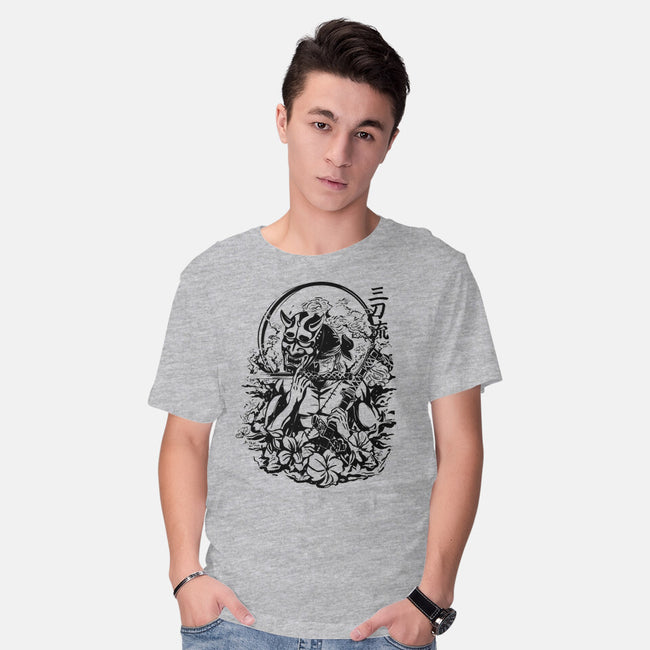 Zoro Samurai Tattoo-Mens-Basic-Tee-fanfabio