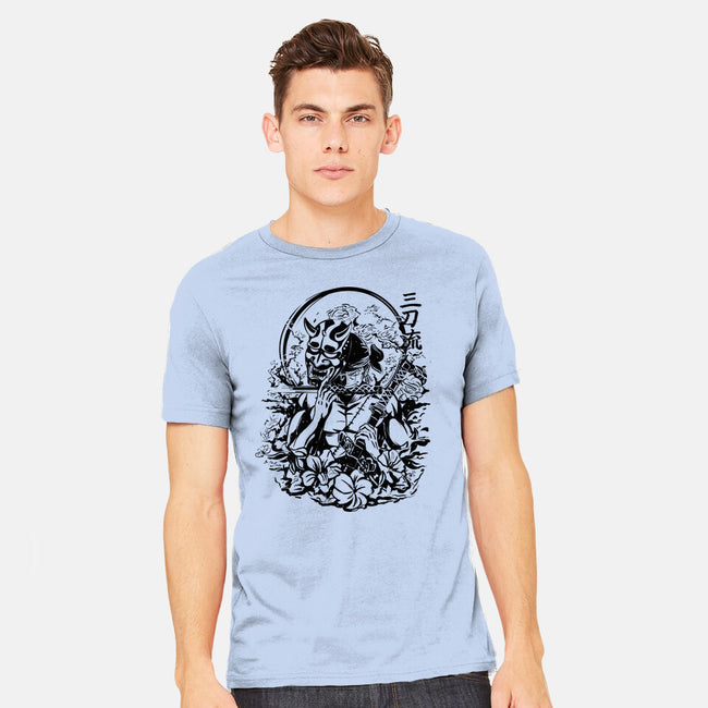 Zoro Samurai Tattoo-Mens-Heavyweight-Tee-fanfabio