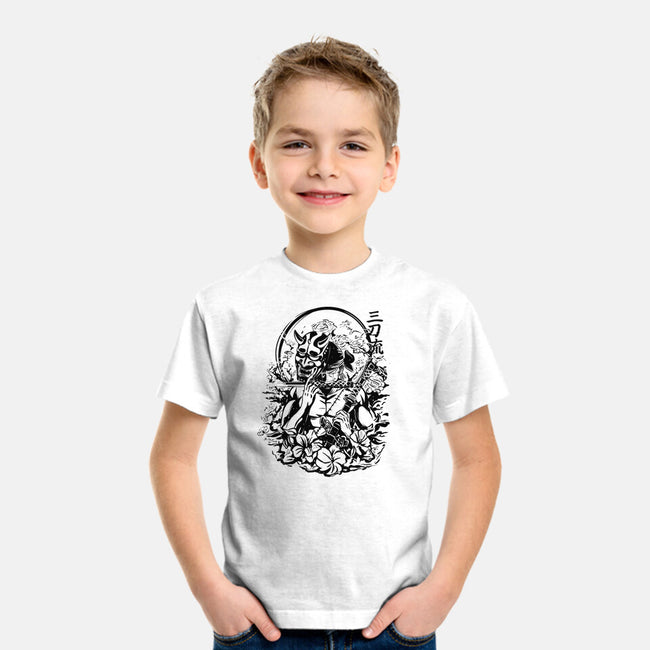 Zoro Samurai Tattoo-Youth-Basic-Tee-fanfabio