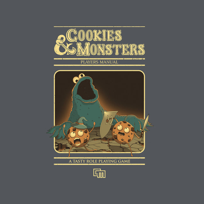 Cookies & Monsters-Mens-Long Sleeved-Tee-retrodivision