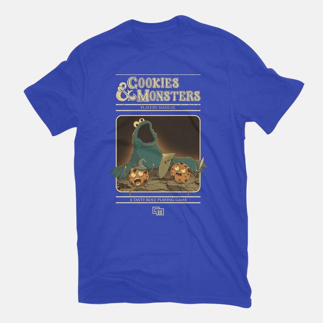 Cookies & Monsters-Mens-Basic-Tee-retrodivision