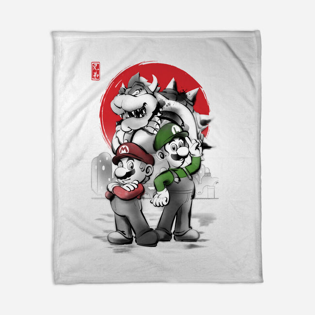 Plumbers Under The Sun-None-Fleece-Blanket-ddjvigo