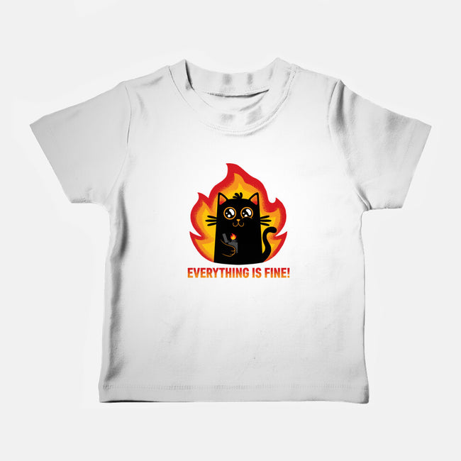 We're Fine-Baby-Basic-Tee-danielmorris1993