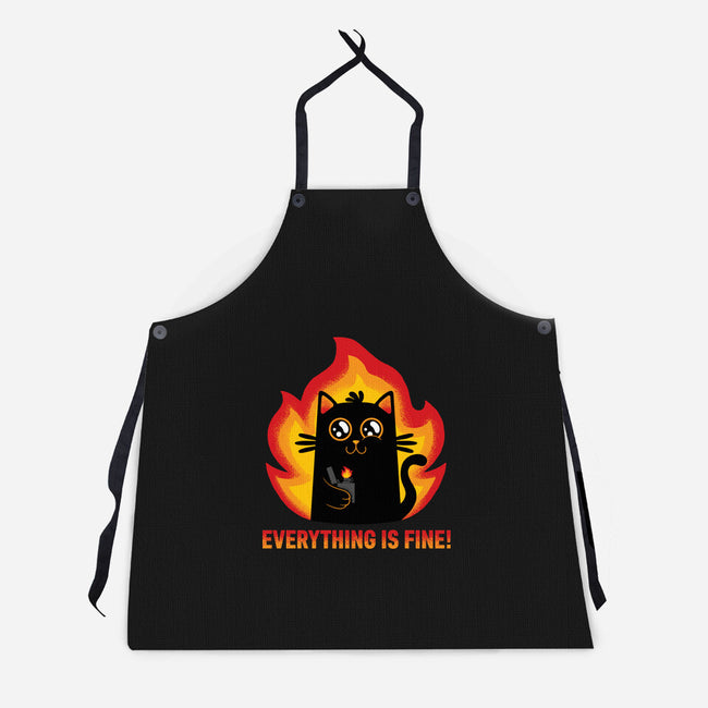 We're Fine-Unisex-Kitchen-Apron-danielmorris1993