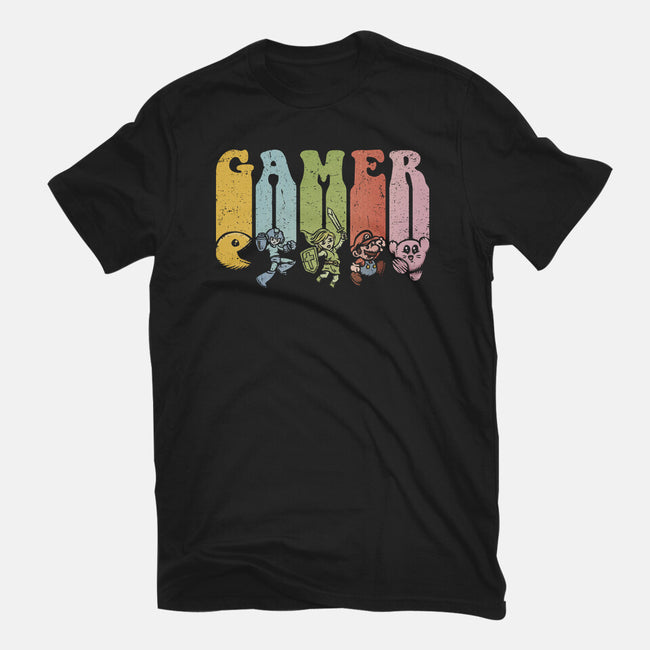 Vintage Gamer-Youth-Basic-Tee-kg07