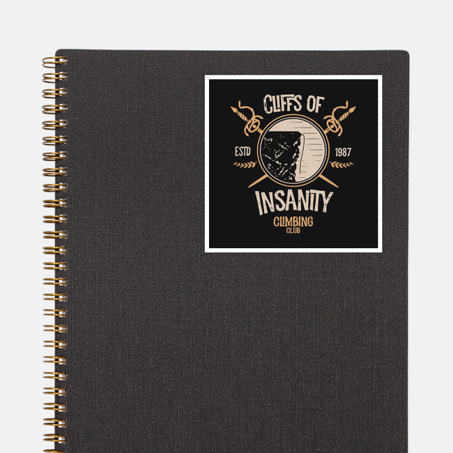 Cliffs Of Insanity-None-Glossy-Sticker-Logozaste